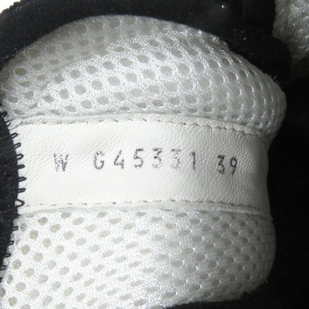 Great CHANEL Low Cut Sneakers COCO Mark Gold Metal Light Gray Suede Leather Mens 39 Used