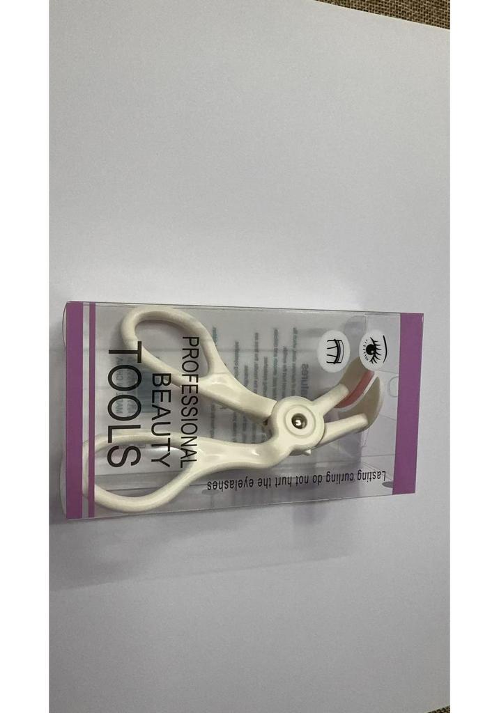 Wide-Angle Eyelash Curler & Tweezers - for Curling False Eyelashes and Natural Brows