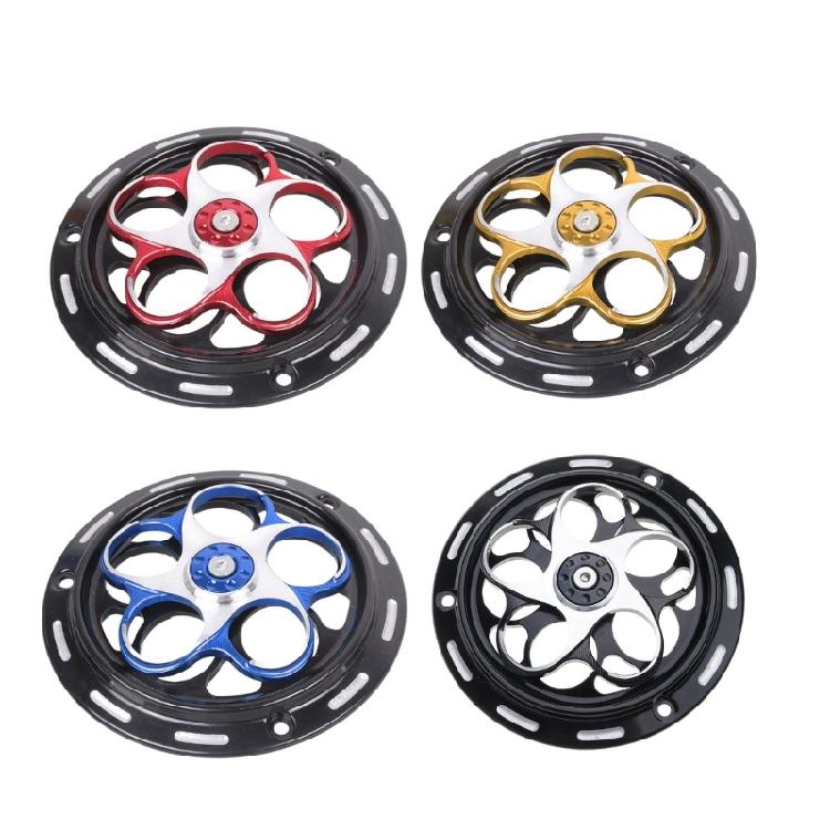Universal Motorcycle Engine Protector Thermal Dissipation Cooling Fan Cover 145mm Engine Radiator Guard