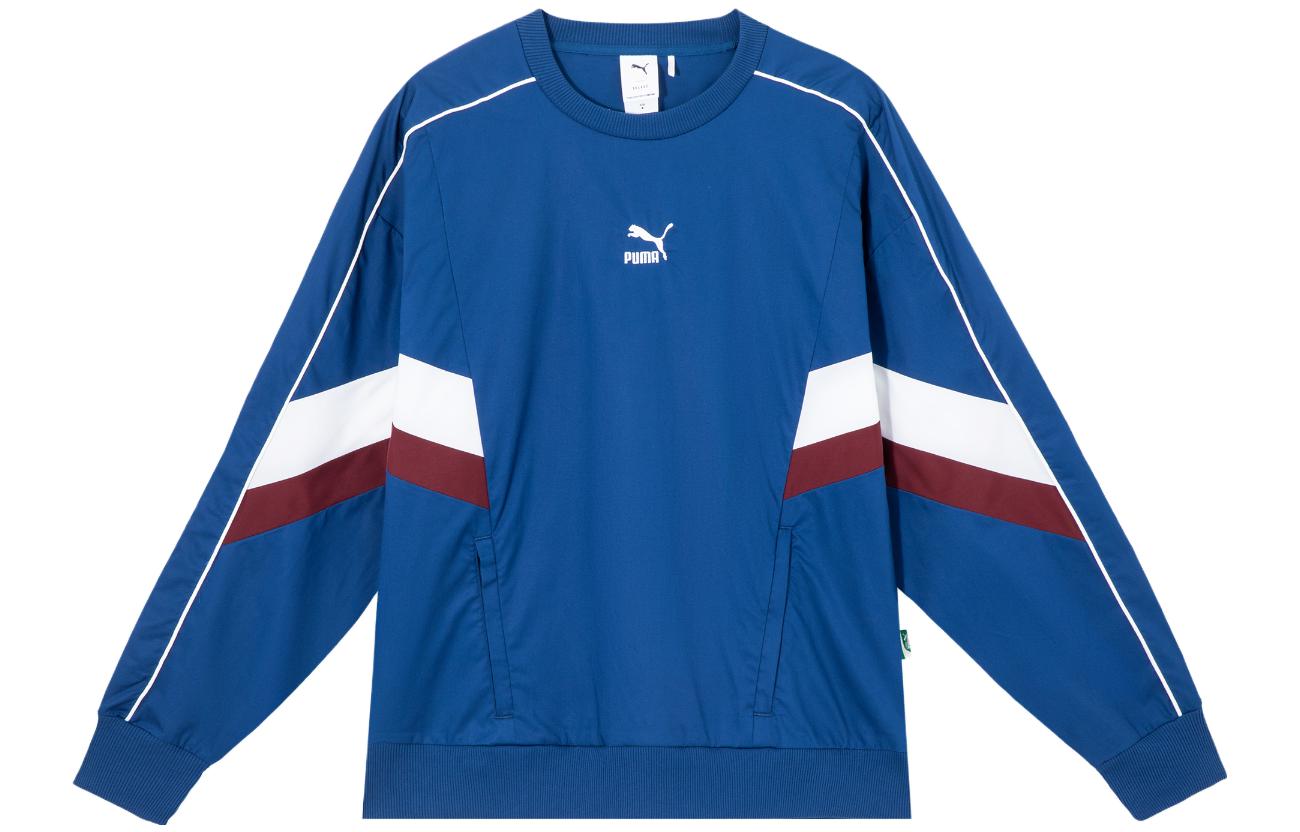 Свитшоты PUMA Унисекс Синий Круглый вырез Умеренный Обычный 622781-67 S