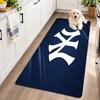 Flannel Kitchen Mat New York Yankees Soft Area Rug Non Slip Floor Carpet Home Decoration