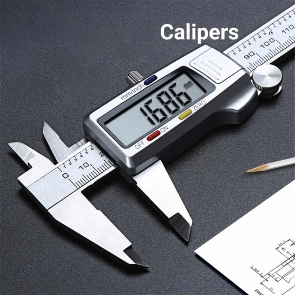 0-150mm Vernier Caliper LCD Digital Ruler Portable Electronic Digital Caliper  DIY Tool