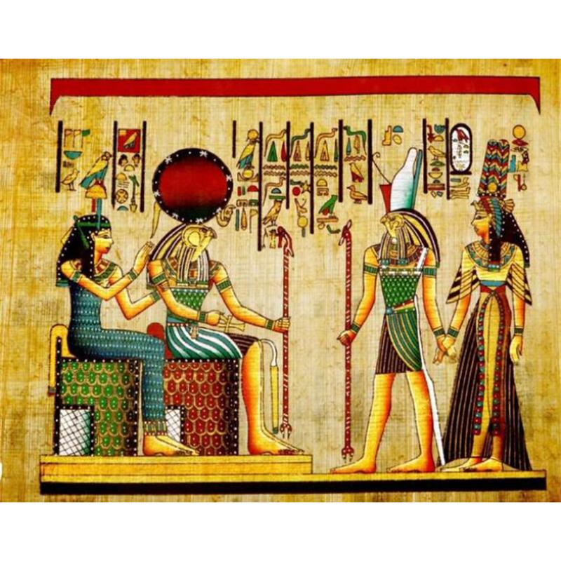 

Полный 5D алмазная живопись египетские объекты DIY Алмазная вышивка Алмазная мозаика наборы крестиков домашний декор подарок Square 50x70cm