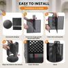 Removable Rotating Paper Cup Dispenser with 4 Compartments Space-Saving Disposable Cups and Lid Holder Storage