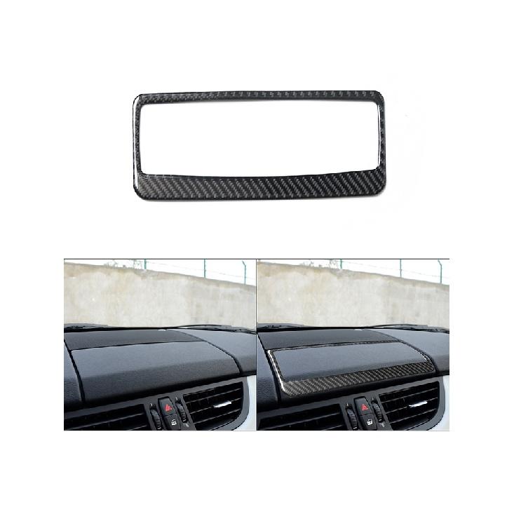 Car Styling Accessories Interior Carbon Fiber Overhead Console Wait Black Stickers Decorative Fit For BMW Z4 E89