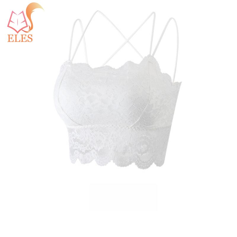 Thin Lace Beautiful Back Tube Top Underwear Bra Anti-exposure No Steel Ring Gathered Underwear Girl Chest Wrap Bra Top