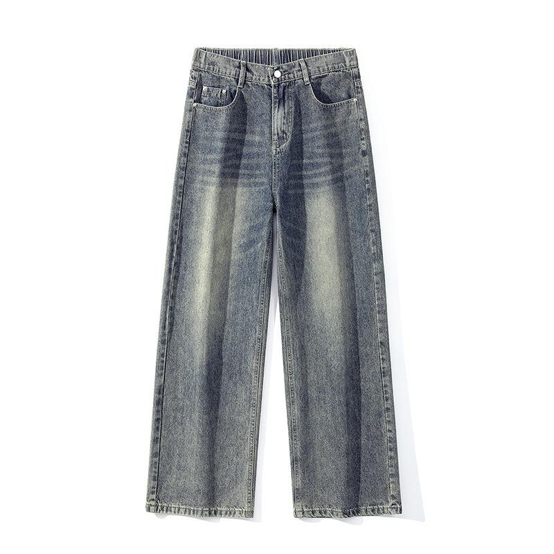 

High Street Jeans Men s Style American Style Loose Straight Versatile Pants XXXL