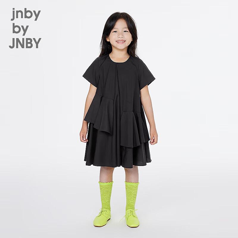 JNBY Girls  Cotton Short Sleeve T-shirt Dress 130