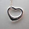 [Used] TIFFANY 925 Open Heart Pendant/Necklace/g530-65