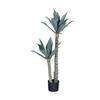 Luxurious Faux Orchid Agave Plant for Indoor Floor Decoration