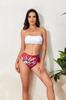 2025 Europäisches & Amerikanisches Trägerloses Quasten-Bikini-Set - Sexy Sonnenschutz-Strandbekleidung für Damen
