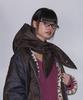 OPENING SUNSHINE Quilted Padded Balaclava_Brown