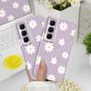 Tender Daisy Phone Case For Infinix Hot 60 60I 40 30I 12 10 Note 50 30 Pro Plus Play 4G 5G Film Hard Cover