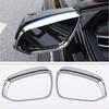 For 24-25 Toyota Grand Highlander Chrome Rearview Mirror Rain Eyebrow Cover Trim