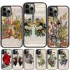 Vintage Anatomy Heart Brain Nurse Phone Case For iPhone 17 Air 14 15 16 16e 13 12 Max Cover For Apple 11 Pro Max Plus