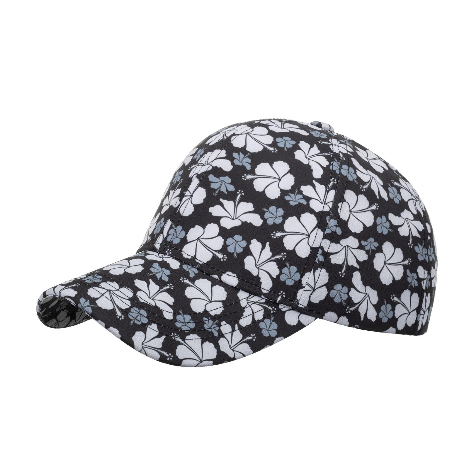 

Korean version of flower baseball cap spring summer autumn outdoor sun protection sun hat casual trend cap flower cap белый