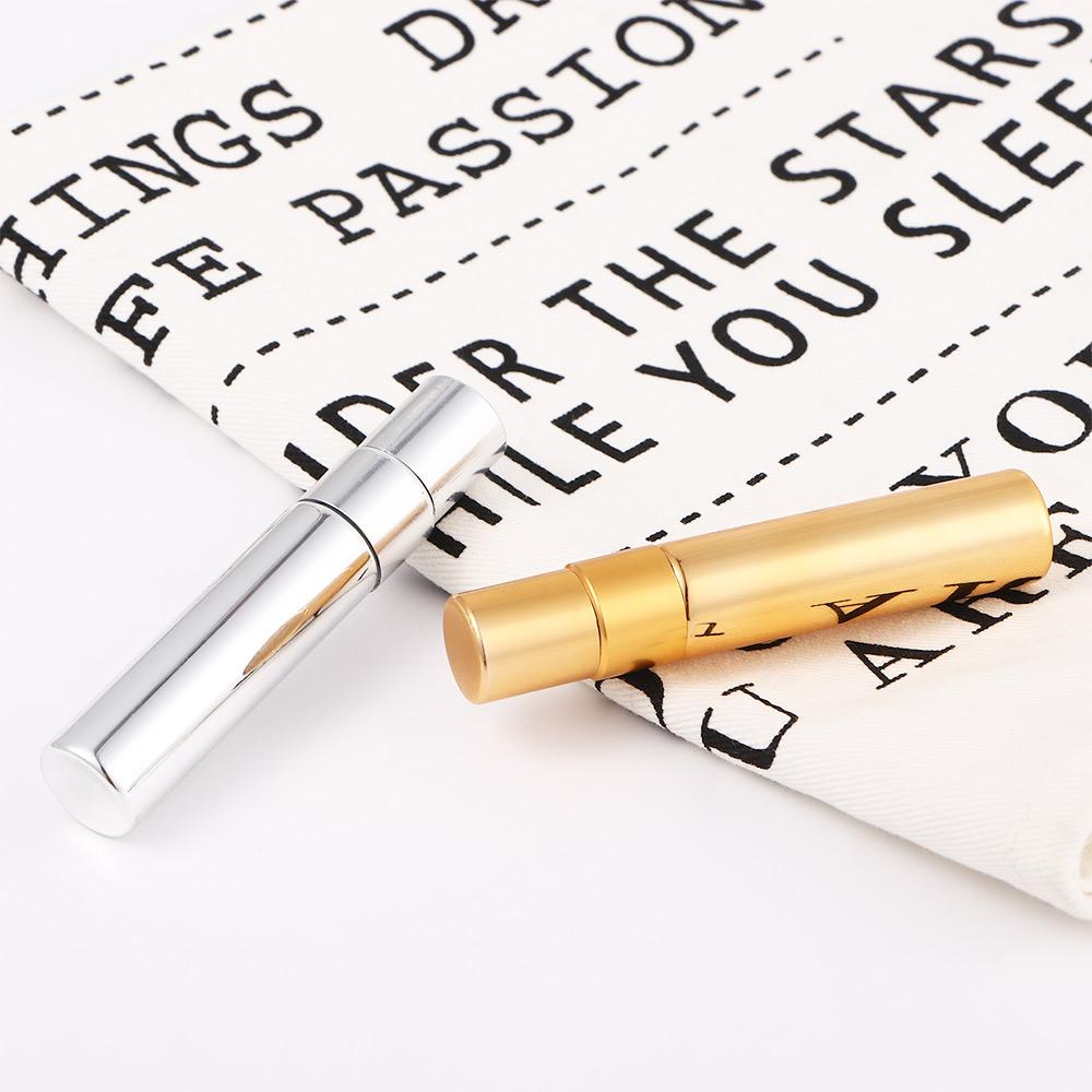 Travel 5ML Spray Alcohol Perfume Atomizer Glass Bottle Scent Pump Refillable Bottles