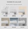 Telescopic Punch-Free Shower, Curtain, & Clothes Drying Rod for Bathroom, Balcony, Bedroom, or Wardrobe Support.