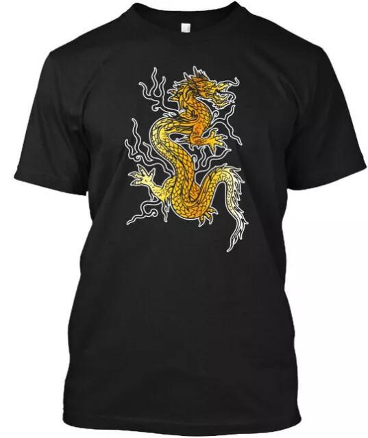 

Dragon Retro Japanese Art Tattoo Good Quality T Shirt SIze S 5XL Unisex T-Shirt XXXXL