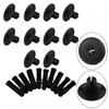 10X 10pcs Body Panel Clips Clips Decorate Black Fashion