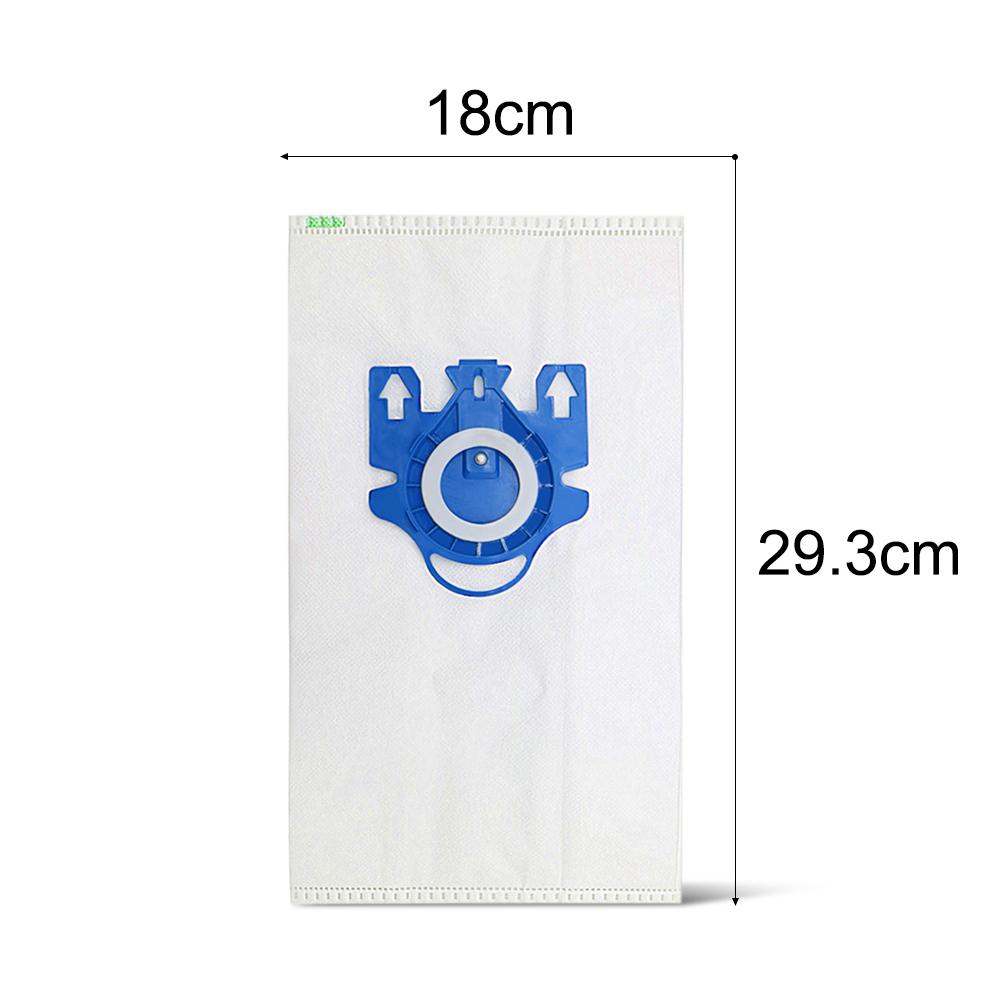 10 Pcs. Dust Bags with HEPA Filter for Miele Vacuum Cleaner Bags 3D GN S5000 S8000 Full C2 C3 S5 SF-50 Parts