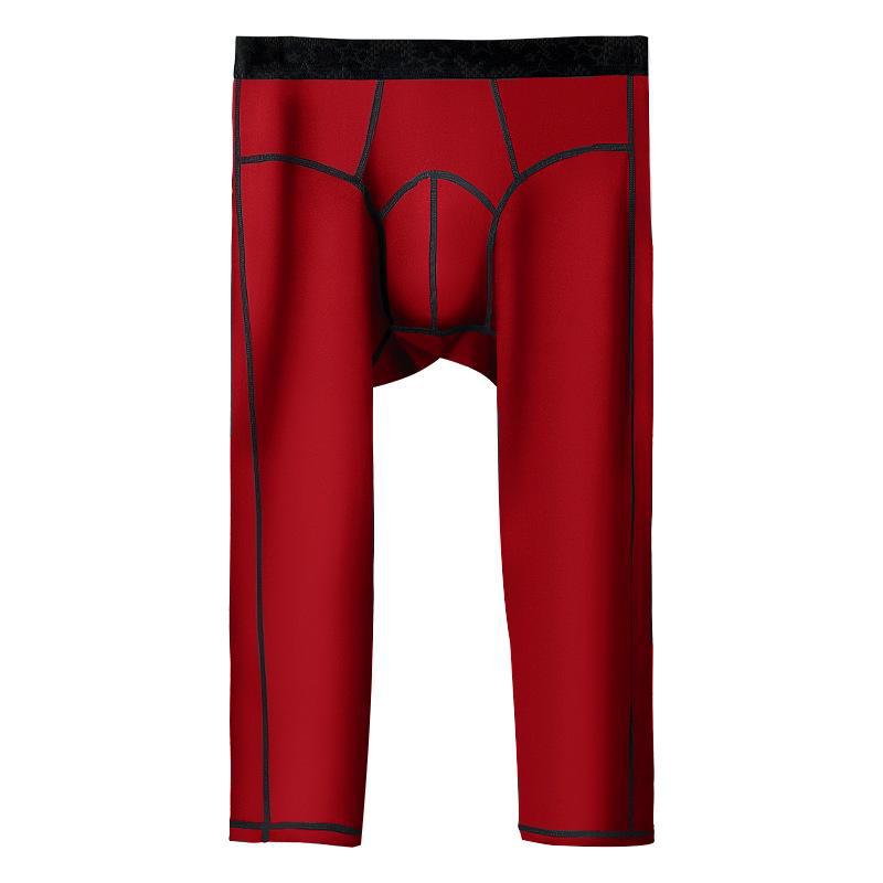 Thermo-Leggings aus Wollmischung für Herren in großen Größen – dünne, enge Hosen für Jungen im Herbst/Winter