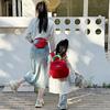 Kids Backpack With Breathable Oxford Cloth For School Use And Cute Cartoon Design