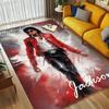 Michael Jackson Living Room Non-Slip Area Rug Soft Carpet for Bedroom Game Playroom Sofa Office Home Decor Doormat Christmas Gift C9211910