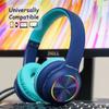 Casque enfants bluetooth - powerlocus - hd stereo - lumières led - recharge rapide - micro intégré