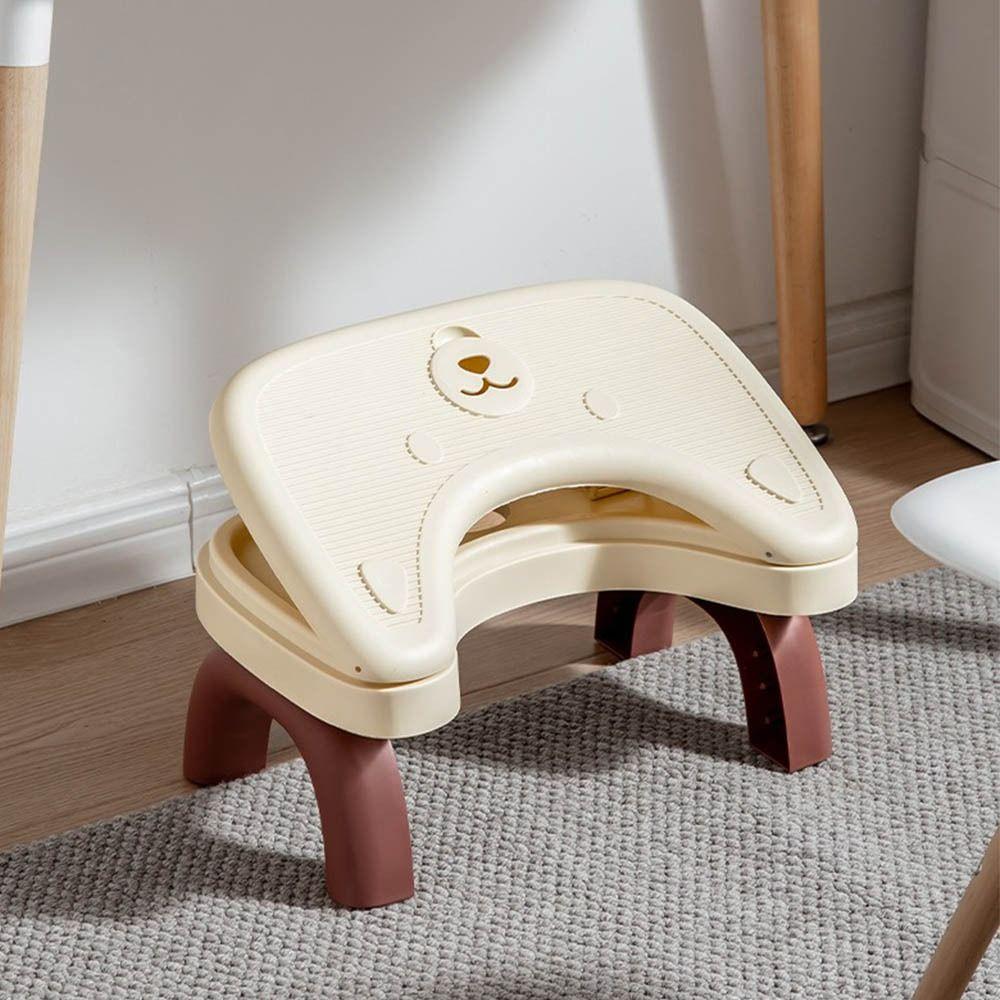 Foldable Bathroom Foot Stool Non-slip Under Desk Footrest Toilet Seat  Bathroom Accessories