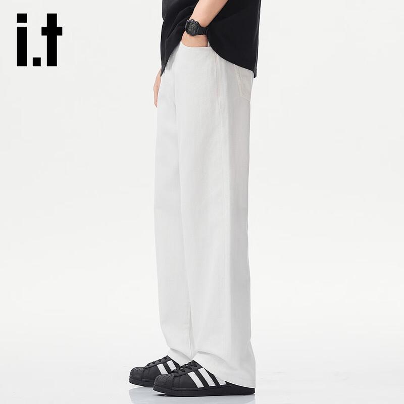 

Мужские хлопковые джинсы Izzueit прямого кроя в стиле рабочей одежды 38