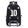 Large Capacity Schoolbag with Shoulder Strap; Student Three-piece Pencil Case Set