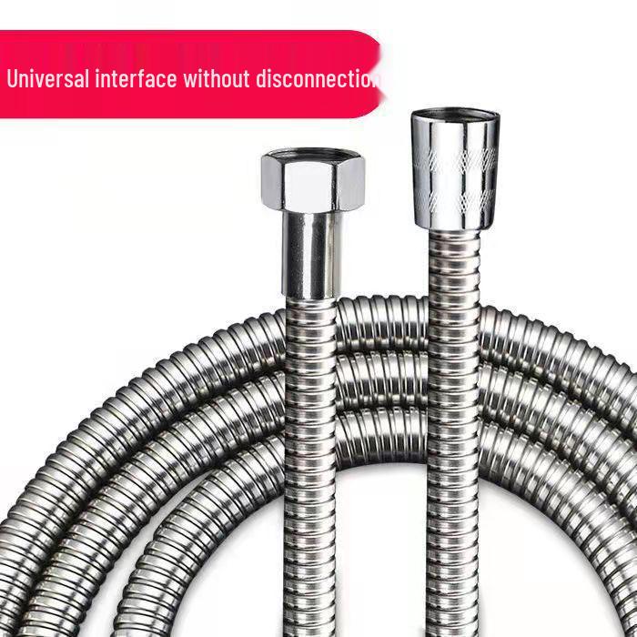 High-Pressure Explosion-Proof Stainless Steel Shower Hose and Head