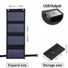 1 Stück USB Faltbares Solarpanel Tragbar Flexibel Klein Wasserdicht 5V Faltbare Solarzellen Für Handy Akkuladegerät