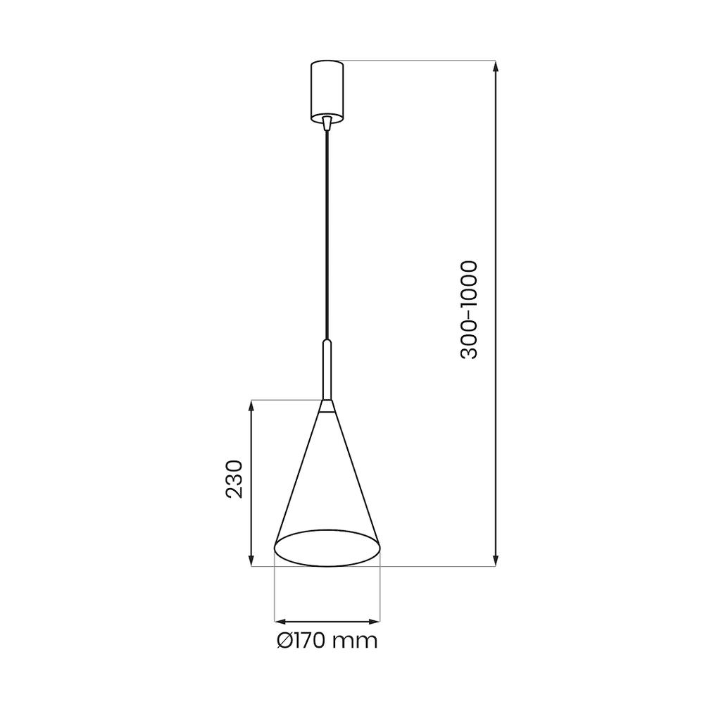 Lampa Wisząca Capital 1 Gx53 Butelkowa Zieleń Milagro Mlp0967
