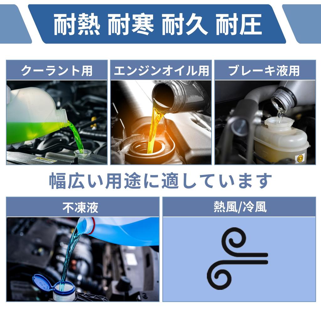 X AUTOHAUX Silicone Cap Silicone Plug Plumbing Processing Mecla Cap Plumbing End Cap Blue