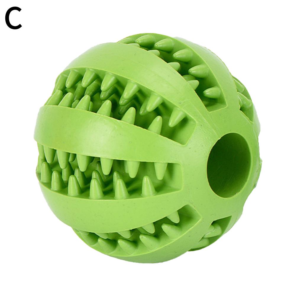 NEW Dog Ball Toys For Small Dogs Interactive Elasticity Puppy Chew Toy Tooth Cleaning Rubber Food Ball Toy Pet Stuff Accessories