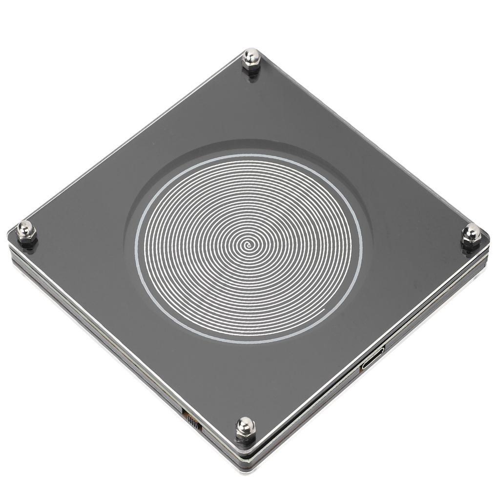 7.83HZ Wave Generator Schumann Resonances Ultra Low Frequency Pulse Sleep Aid ABS Silver FM783