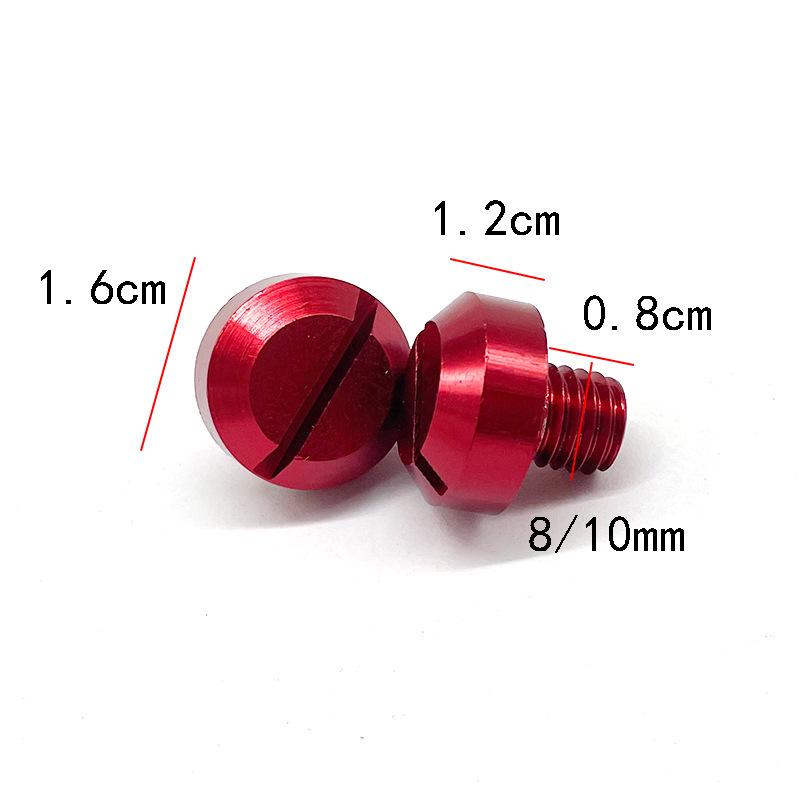Yamaha Kawasaki Motorcycle 8/10mm Rearview Mirror Base Screw Accessories