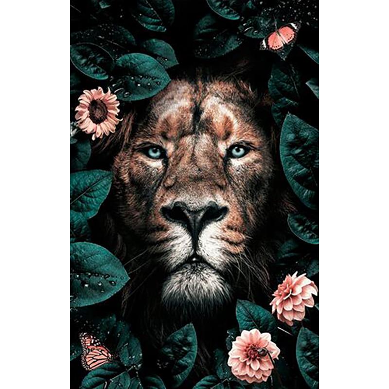 Diy 5D Deer Flower Butterfly Full Round Drill Cartoon Diamond Painting Cross Stitch Kits Art Animal Paint By Diamond Home Decor