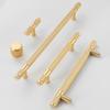 Goldene Rändelgriffe für Schrank und Schublade Aluminiumlegierung Kleiderschrankgriffe Küchenschrankgriffe Rändel-Schubladengriffe