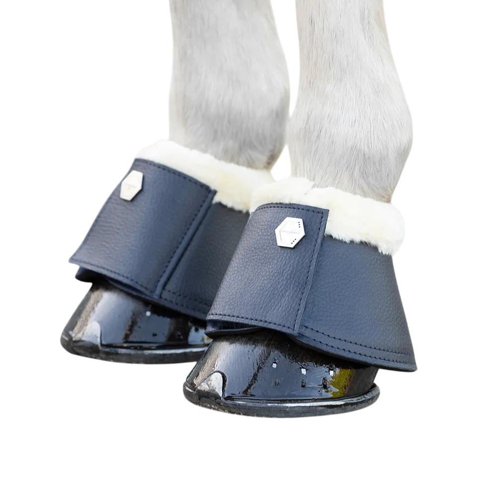 Coldstream Bowden Leather Horse Overreach Boots (Pack of 2)
