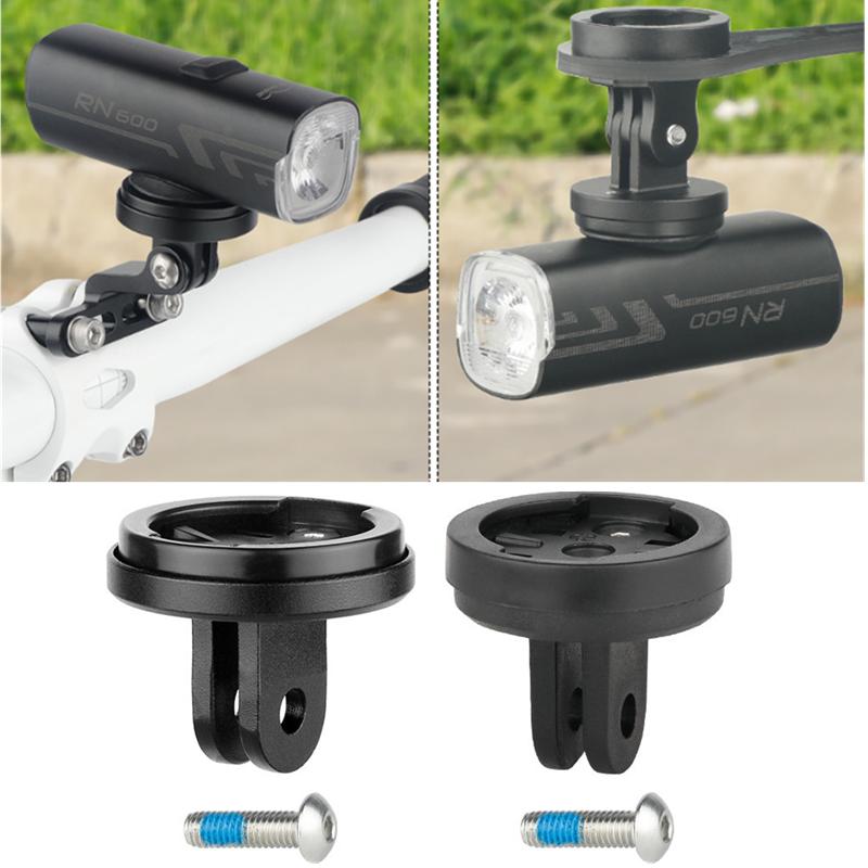 12345678Direction Adjustable Adaptor for Garmin Bryton Wahoo Computer Rear Radar Light Fits Magicshine Headlight Sports Camera