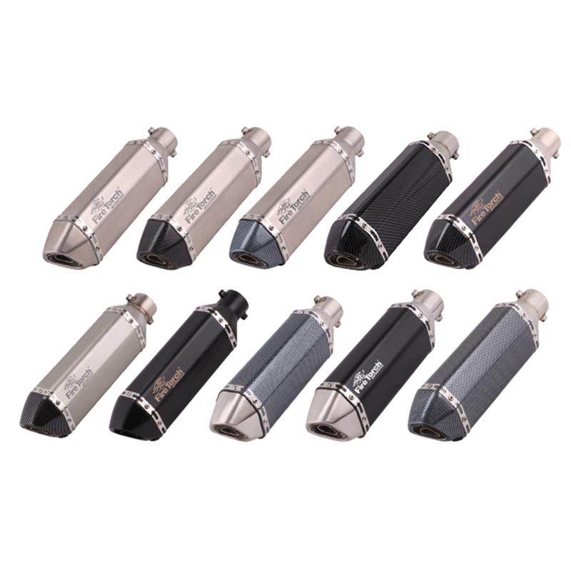 Slip On For Honda CBR125 CBR125R CB125R CBR 125 Motorcycle Exhaust System Front Link Pipe Muffler Escape Removable DB Killer