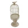 Klatka dla ptaków Świecznik Żelazny Vintage Odłączana Stabilna Podstawa Dekoracja Klatki dla Ptaków do Sypialni Restauracji S