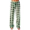 Women's Spring/Autumn Tie-Waist Plaid Printed Pants Casual Trousers Loungewear Pants