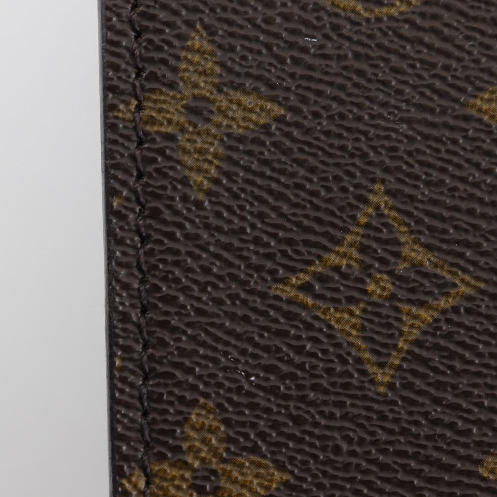 Louis Vuitton Conseiller Business Bag M53331 Briefcase Brown Monogram Canvas Mens Used