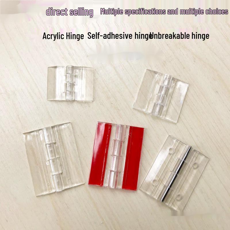 Прозрачная акриловая противоударная самоклеящаяся накладка на дверную петлю