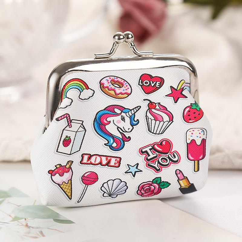Spot Buckle Change Bag, Girl Key Bag, Child Coin Storage Bag, Scenic Gift Customization