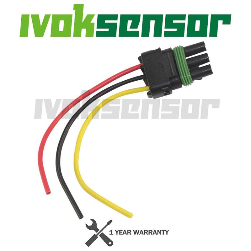 12223861 16040749 213-1520 Pressure MAP Sensor Pigtail Connector Plug Harness Wire For Electromotive Motec Megasquirt With Plug 1pc